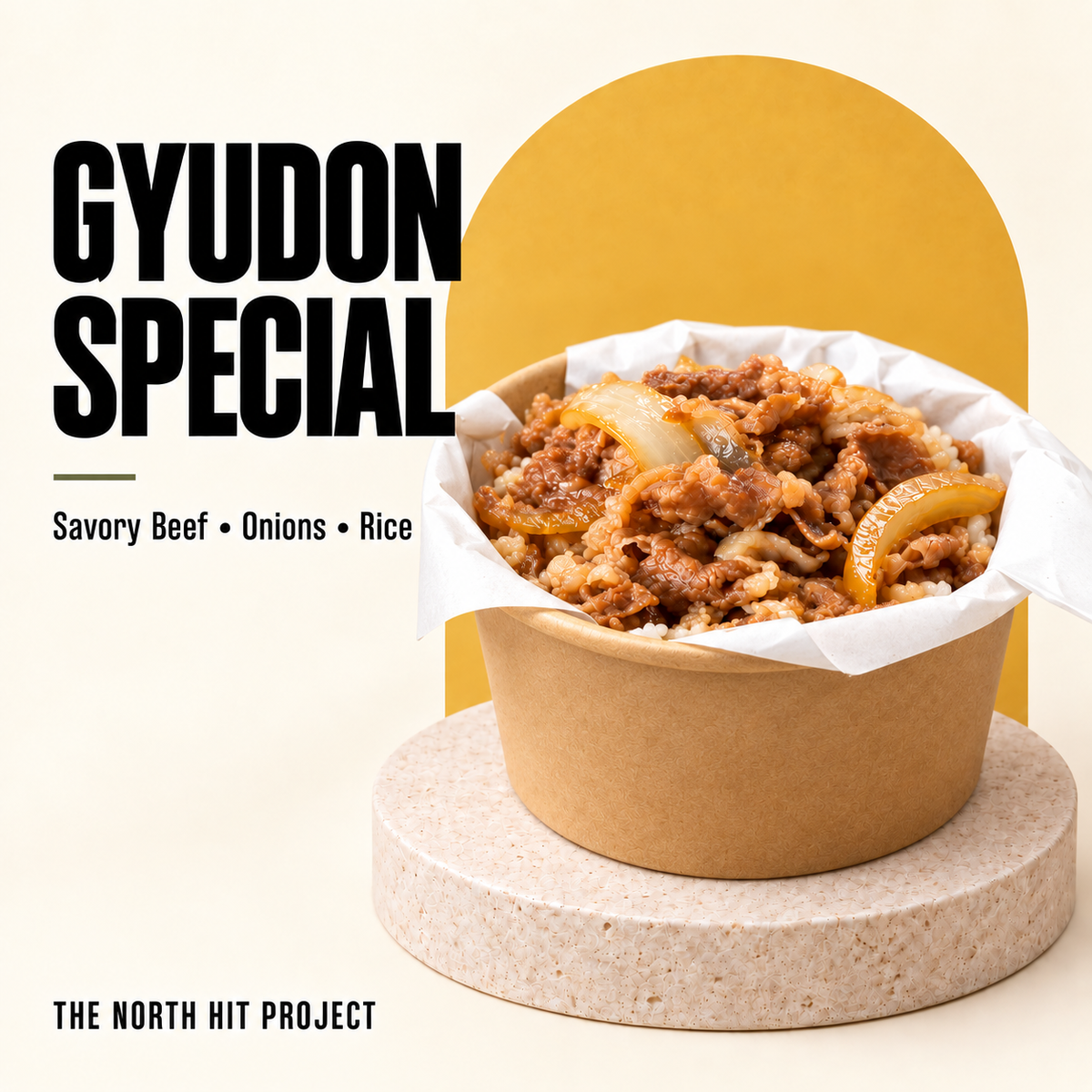 Gyudon Special with Rice
