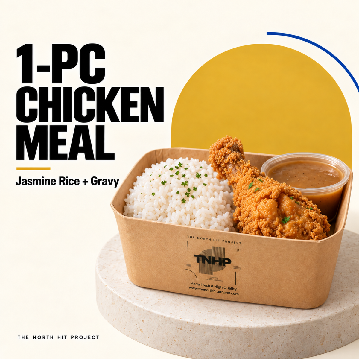 1 Pc Signature Chicken with Rice & Gravy