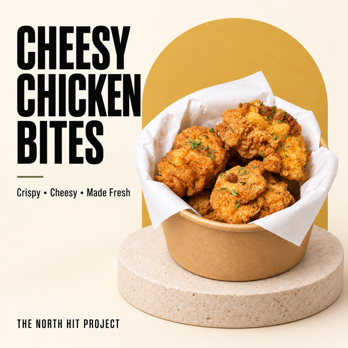Cheesy Chicken Bites