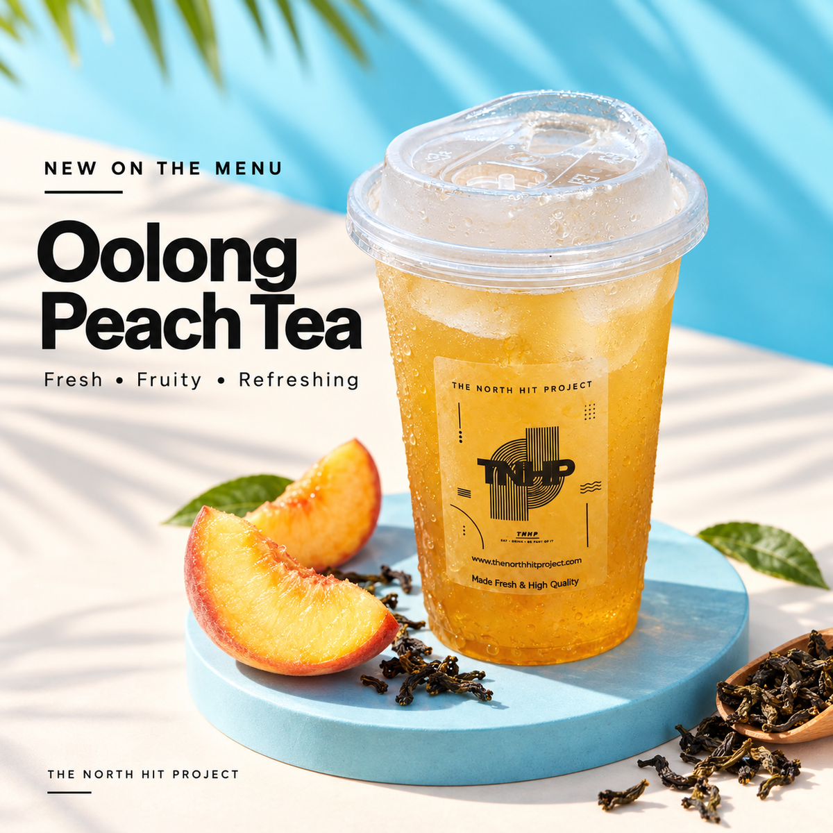 Premium Oolong Peach Tea